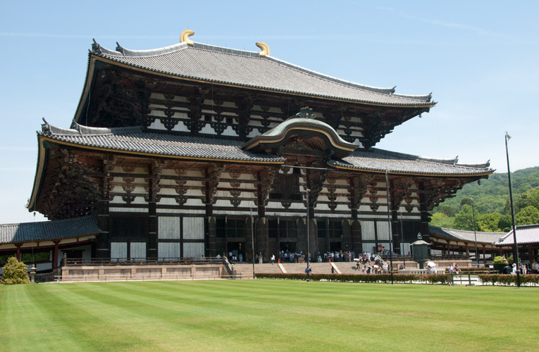 Todaiji Monastery, Nara, Japan. Exterior, Great Buddha Hall.
