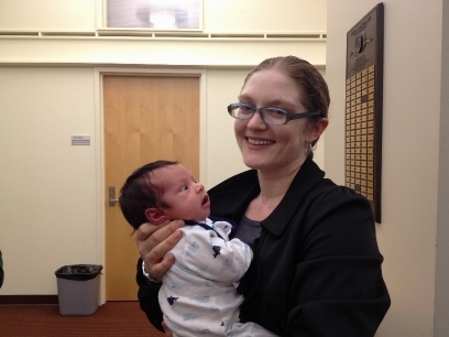 Prof Mcneill Gives Birth To Healthy Baby Boy