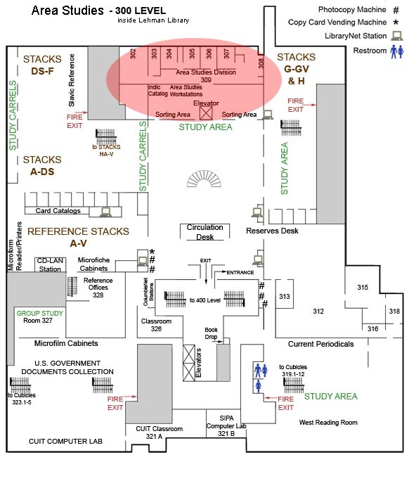 Area Studies Floorplan