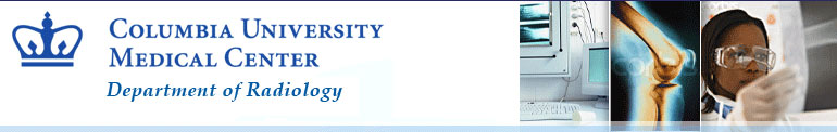 Columbia University Medical Center logo,The Department of Radiology