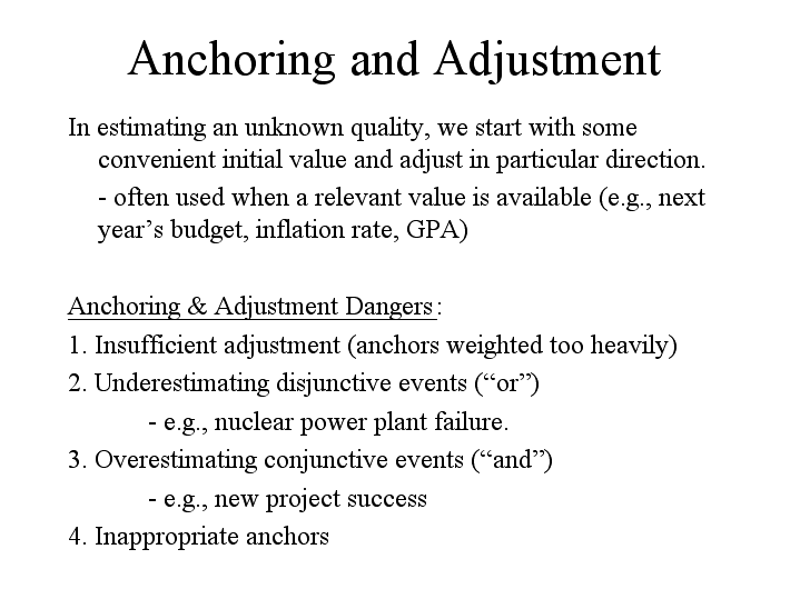 Anchoring And Adjustment anchoring-and-adjustment
