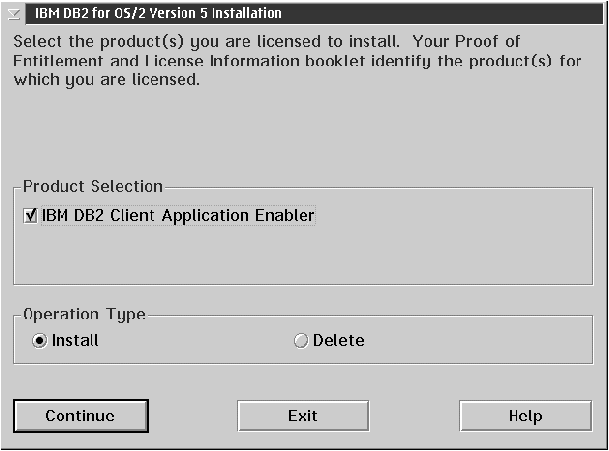 The IBM DB2 for OS/2 Version 5 Installation