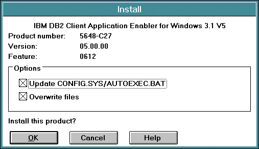 Install window
