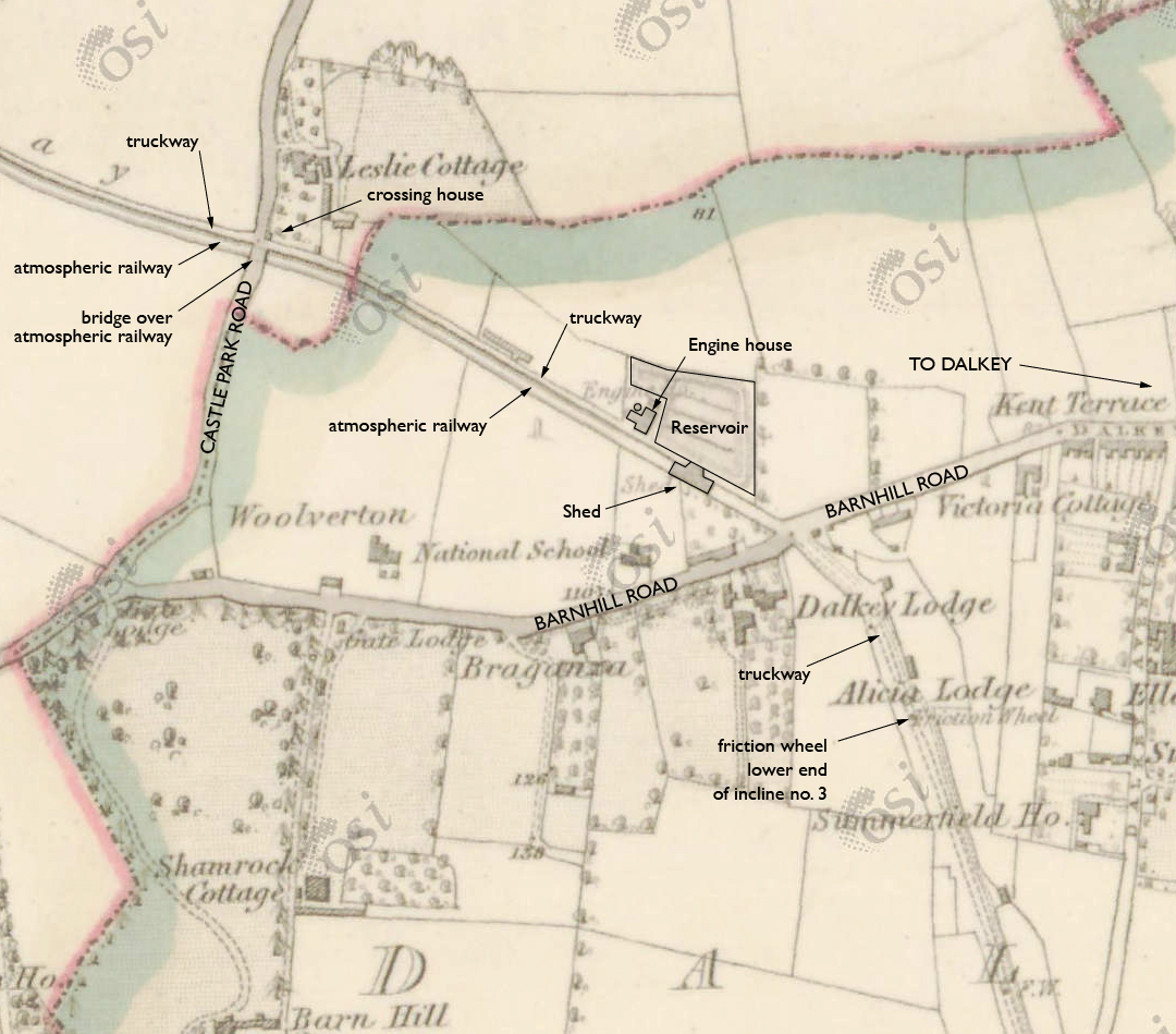 Dalkey map