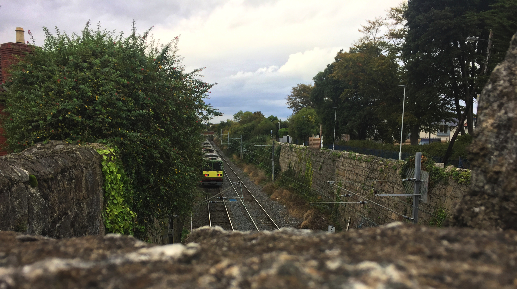 north from Barnhill Road bridge