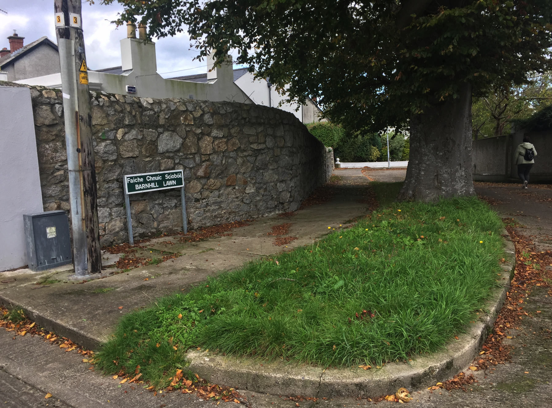 jog in the wall