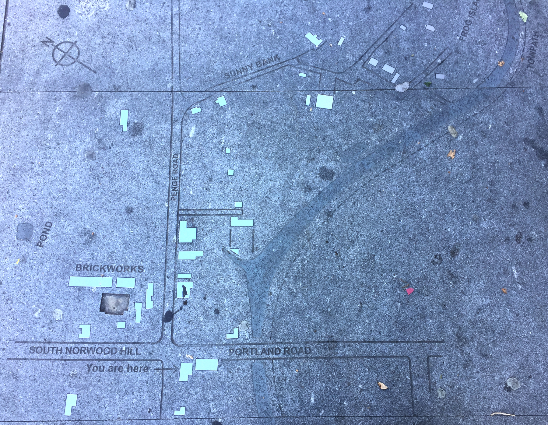 Jolly Sailor sidewalk block