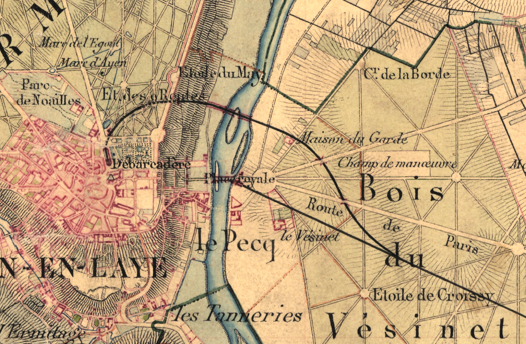 Le Pec in 1865