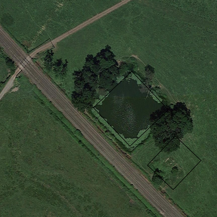 Sat View of area near engine house