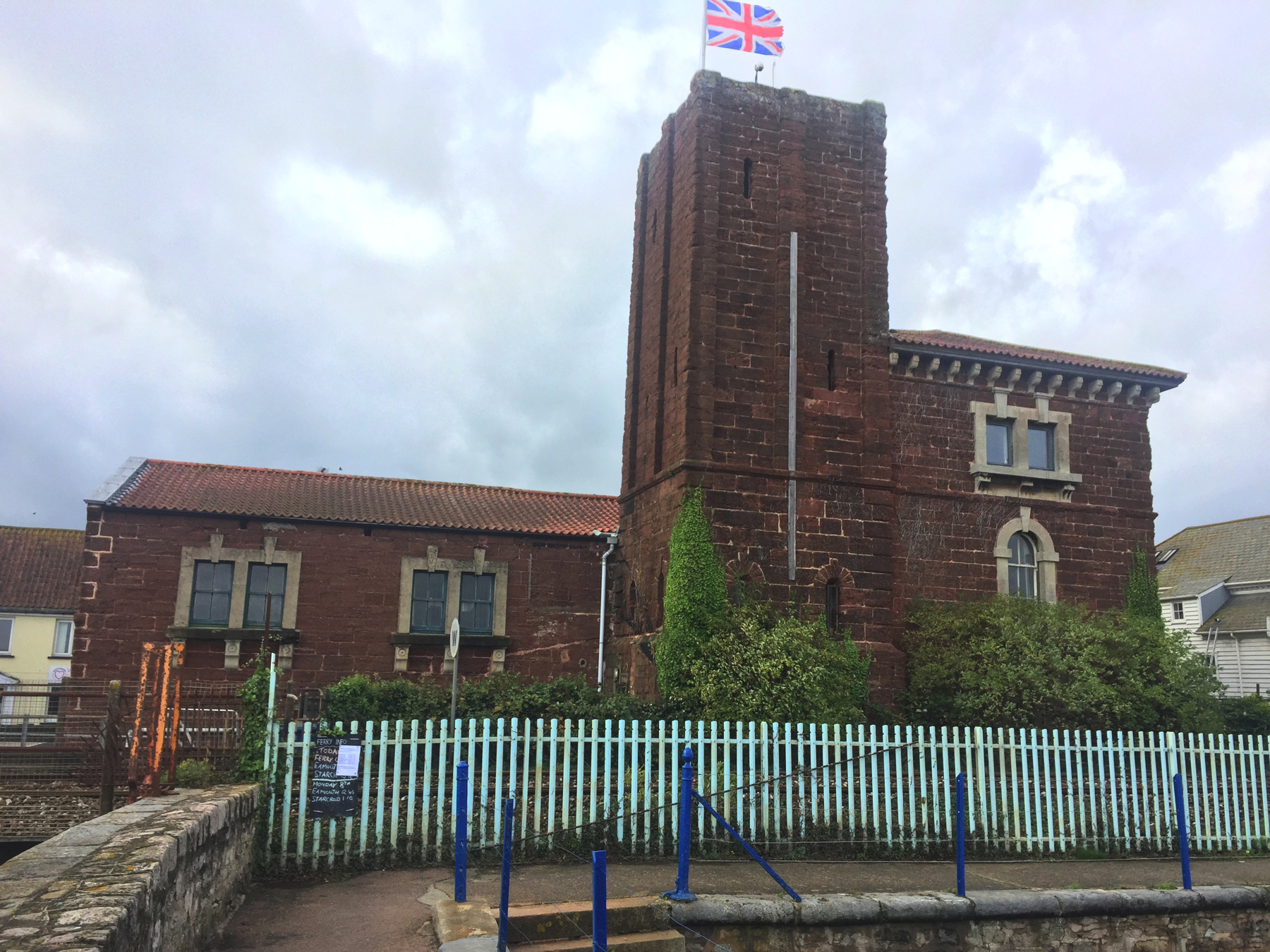 engine house from the pier