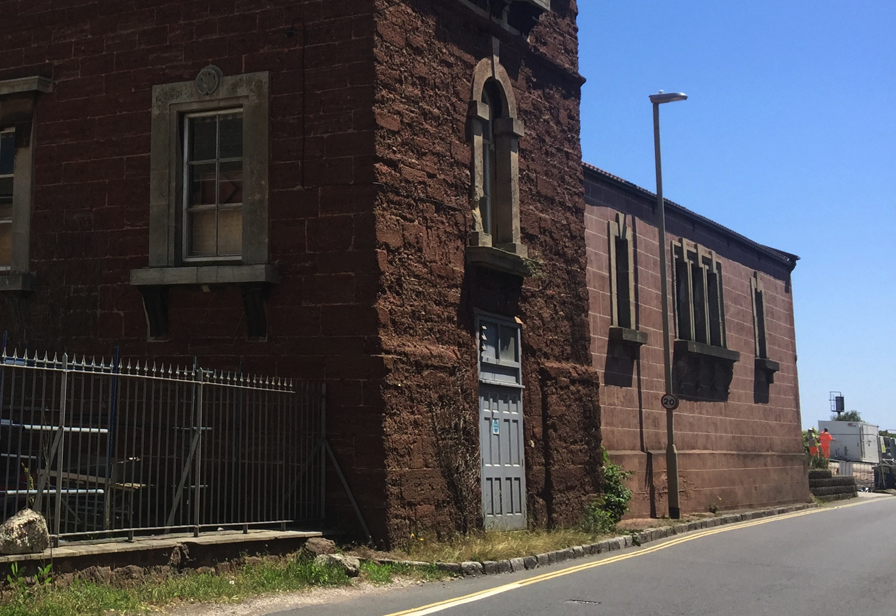 engine house from the street