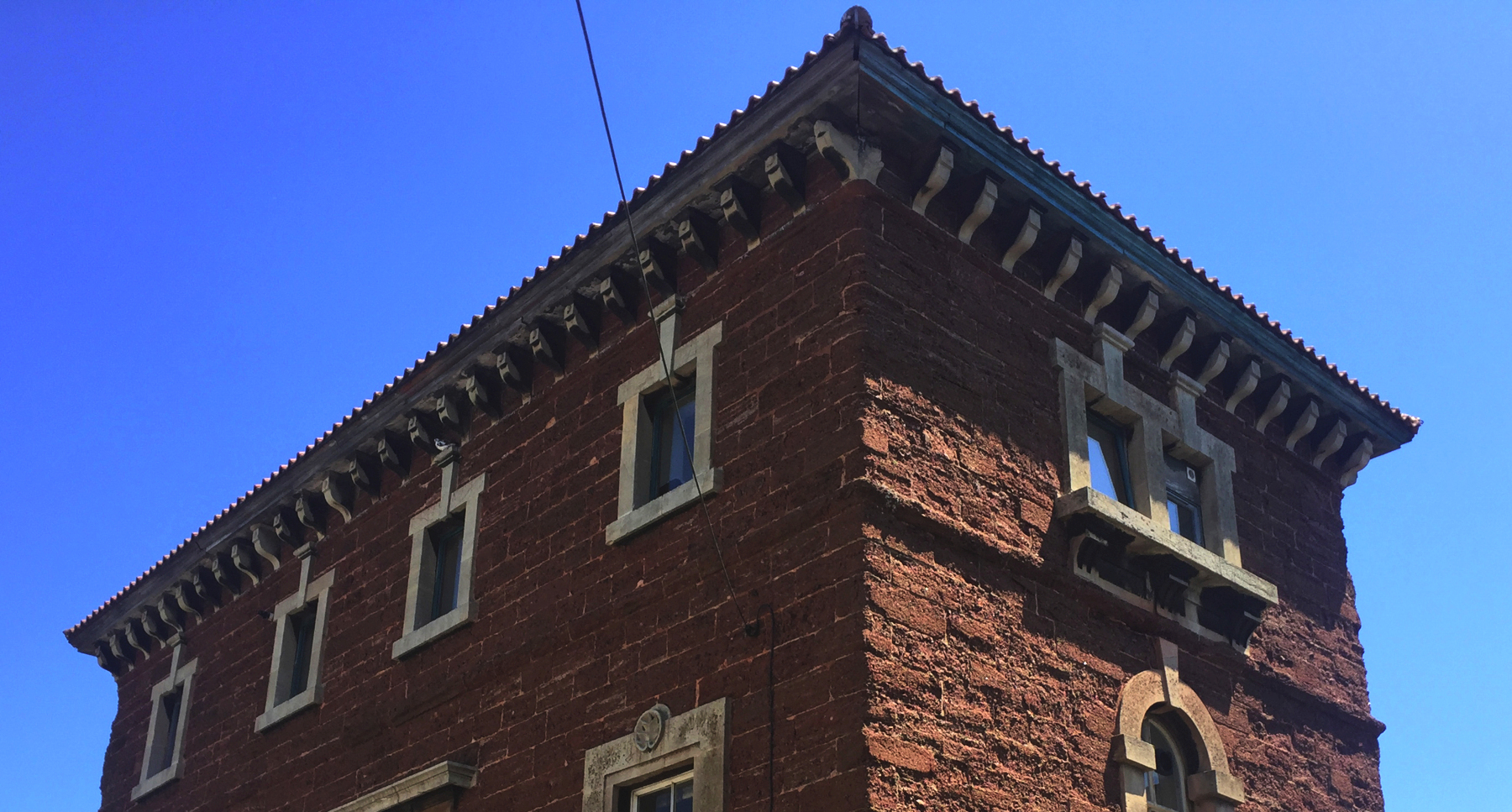 engine house from the street