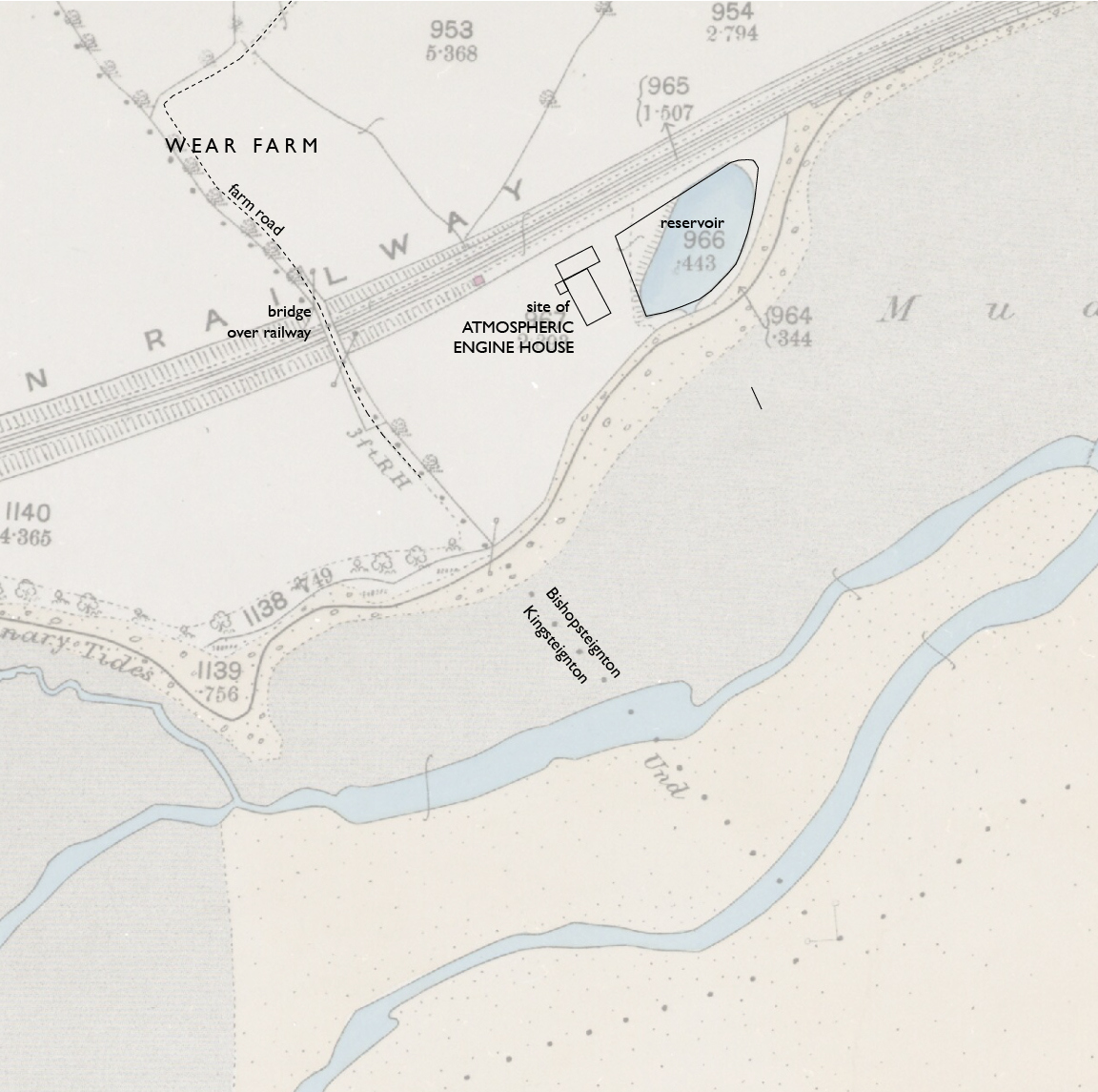 Summer House OS map