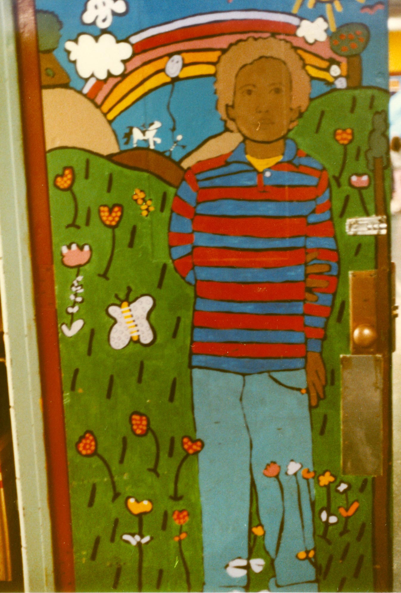 Peter mural at PS87