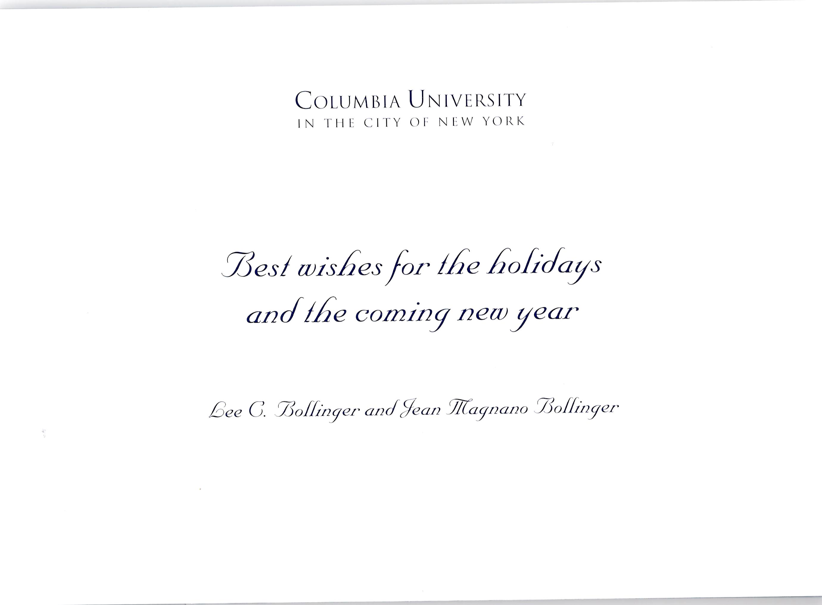 Presidential Card