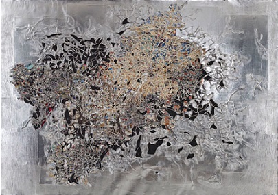 Mark Bradford Painting