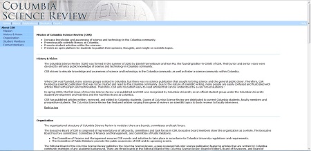 Old CSR Site