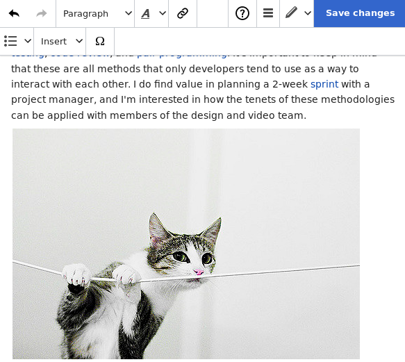 MediaWiki's Visual editor